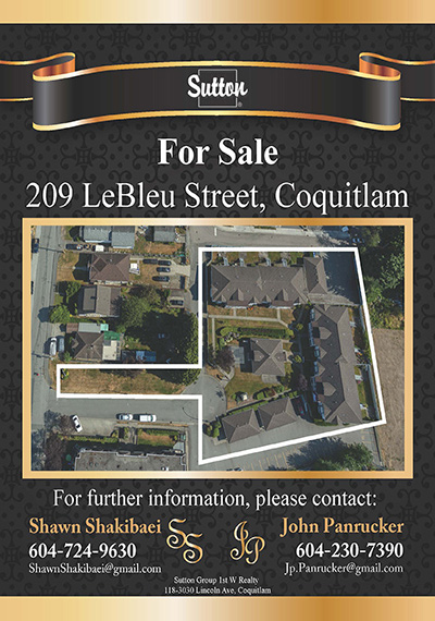 LeBleu Street, Coquitlam